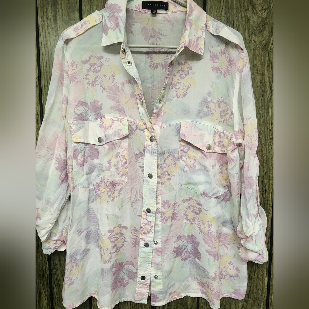 Sanctuary Blouse Size Med. Excellent condition